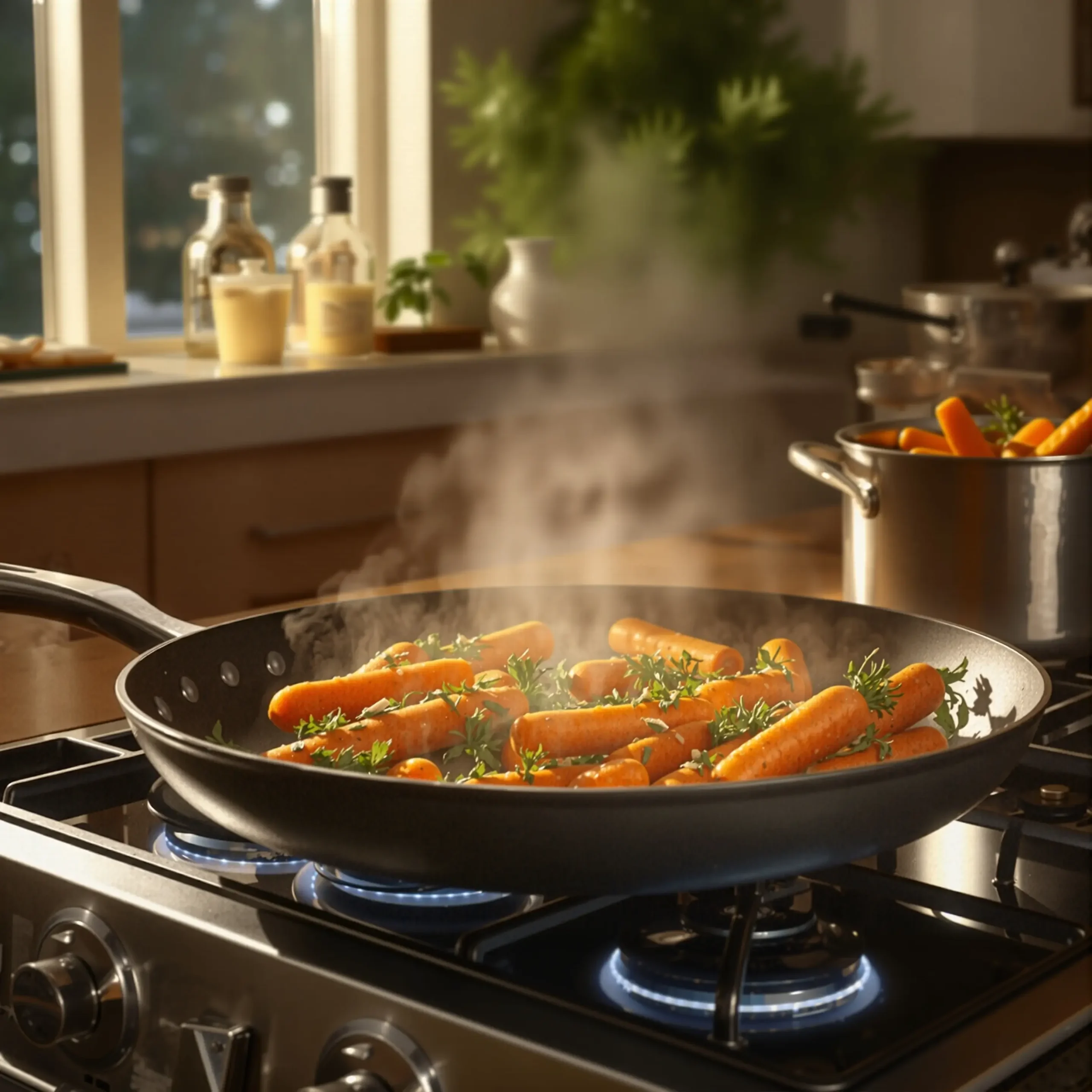 Frozen Carrots for Dinner