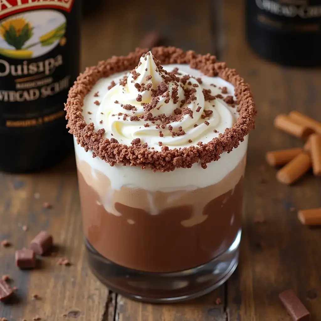 baileys irish cream chocolate wafer drink