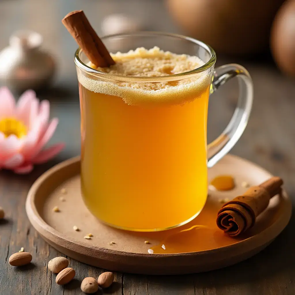 lotus seed honey drink