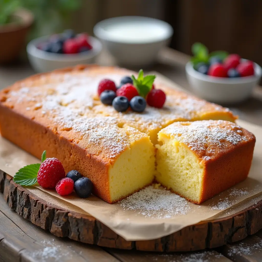 Kefir Sheet Cake