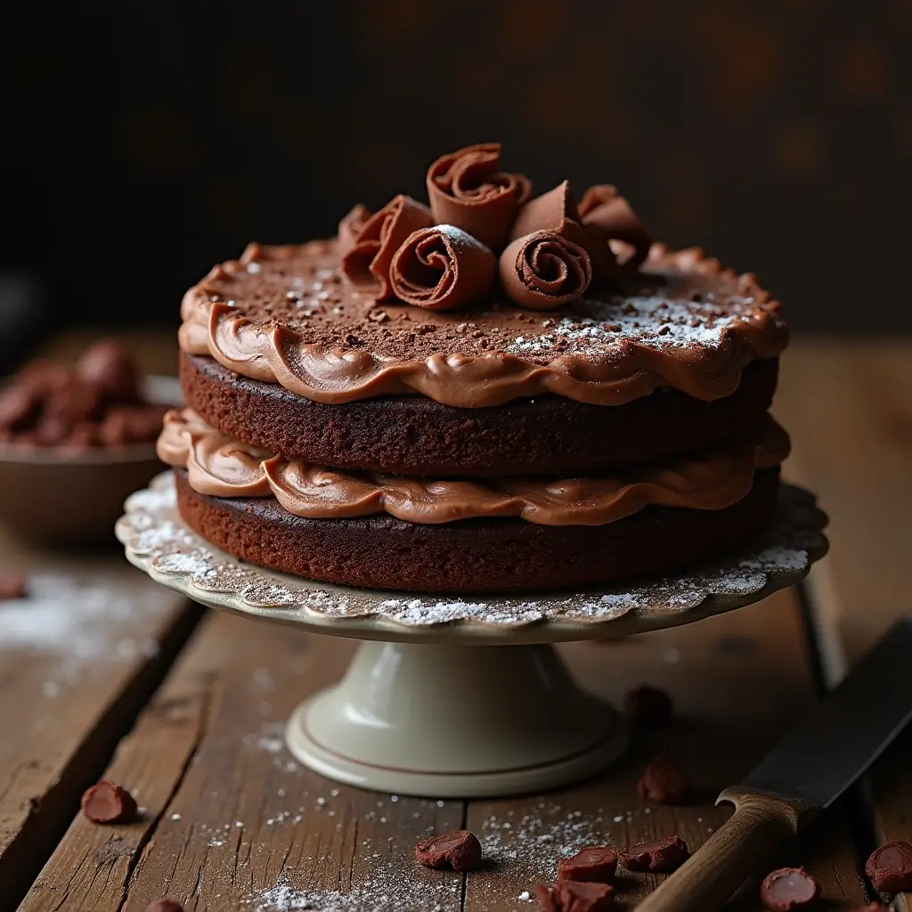 1920s chocolate cake
