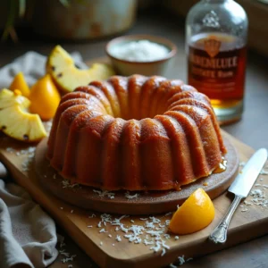 Caribbean Festival Rum Cake